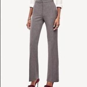 Anne Taylor Signat. High Waste Flaire Slacks, Grey